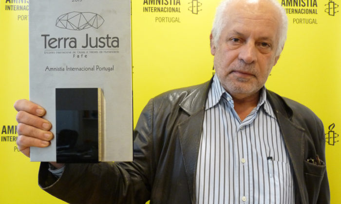 Amnistia Internacional homenageada no “Terra Justa”