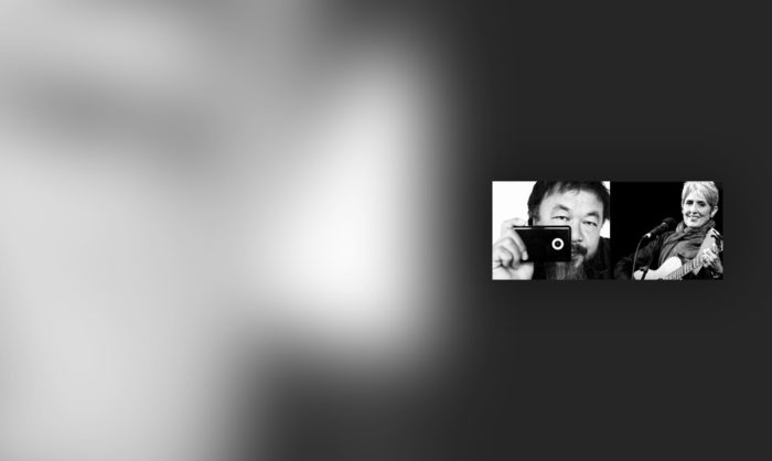Joan Baez e Ai Weiwei são os Embaixadores de Consciência da Amnistia Internacional 2015