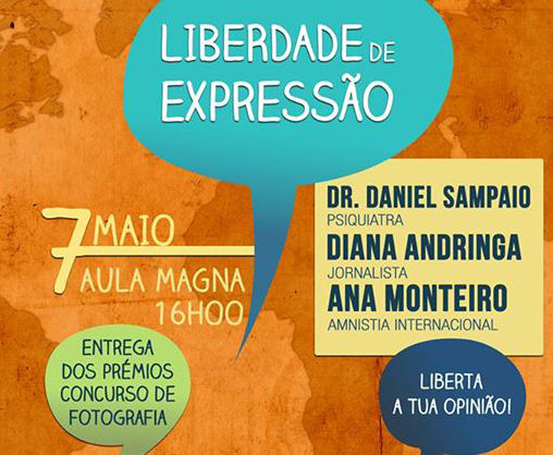 Liberdade de expressão em debate pela mão da Faculdade de Medicina com a Amnistia Internacional