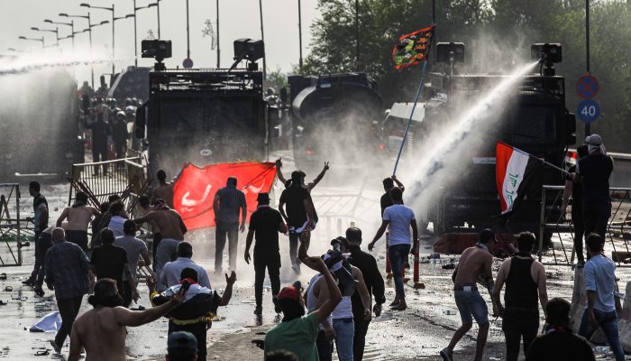 Repressão e morte de manifestantes no Médio Oriente