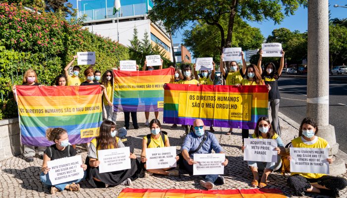 Ação solidária para absolvição de Grupo de Solidariedade LGBTI+ na Turquia