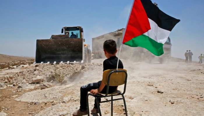 Fim ao apartheid do Estado de Israel e à demolição de casas de palestinianos