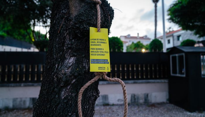 Amnistia Internacional – Portugal apela a um futuro abolicionista