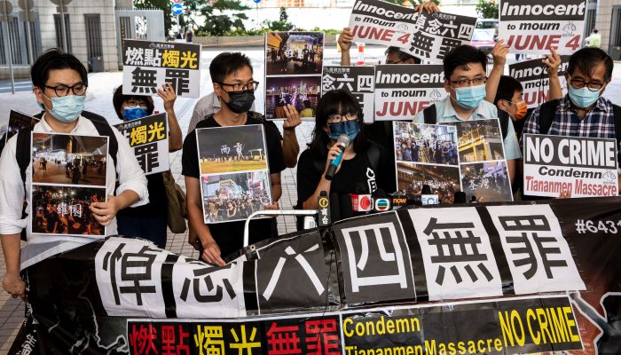China: Vigília em memória de Tiananmen recriada por todo o mundo