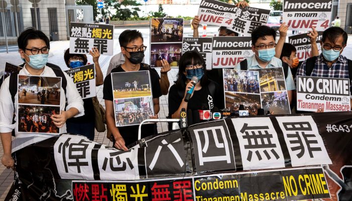 China: Vigília em memória de Tiananmen recriada por todo o mundo