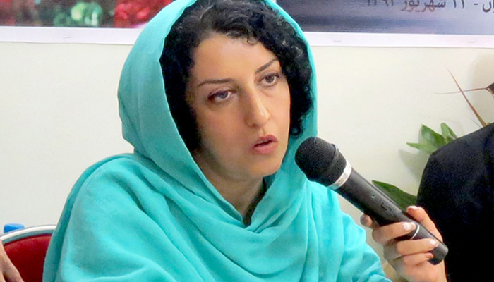 Libertação imediata e incondicional de Narges Mohammadi