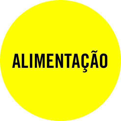 Texto em destaque sobre alimentação.