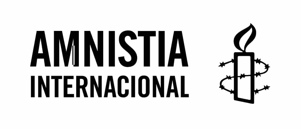 Logotipo da Amnistia Internacional.