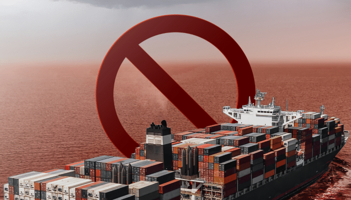 Impedir o navio MV Kathrin de entregar explosivos a Israel