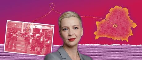 Liberdade para a ativista bielorrussa Maryia Kalesnikava