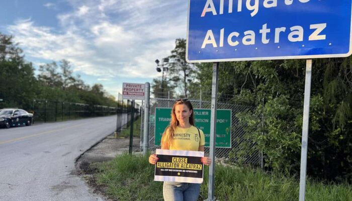 EUA: violações dos direitos humanos nos centros de detenção “Alligator Alcatraz” e Krome